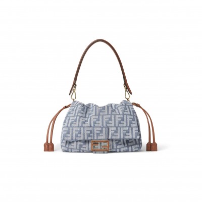 FENDI MAMMA BAGUETTE MEDIUM 8BR833AV5WF1SXQ (26.5*18*8.5cm)